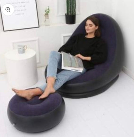 Fauteuil Et Pouf Gonflable - Confortable