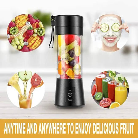 Mixeur Portable 380ml - Préparez Vos Jus Frais Où Que Vous Soyez !